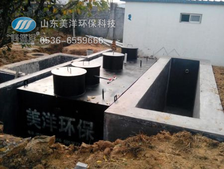 Rizhao Seven Star domestic sewage treatment project 