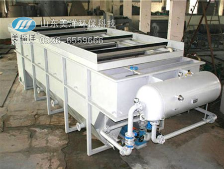 Air floatation sedimentation filtration integrated machine 